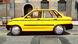 پراید تاکسی برای GTA IV