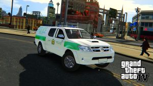 تویوتا هایلوکس پلیس برای GTA IV