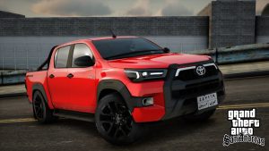 دانلود ماشین Toyota Hilux invincible 2021 برای GTA San Andreas