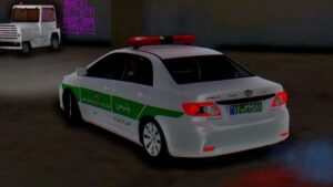 ماشین تویوتا کرولا پلیس برای GTA San