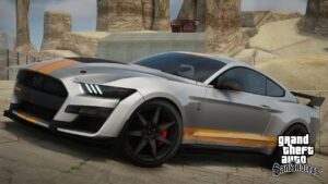 دانلود ماشین Ford Mustang GT500 2020 برای GTA San Andreas