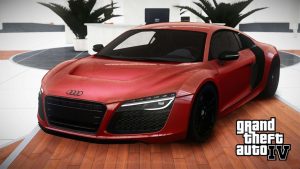Audi R8 V10 ZR برای GTA IV